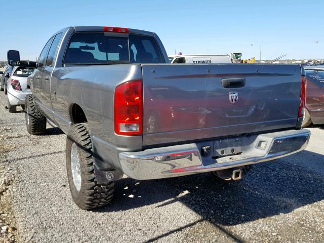 3D7LR38C65G829330 - 2005 DODGE RAM 3500 S GRAY photo 3