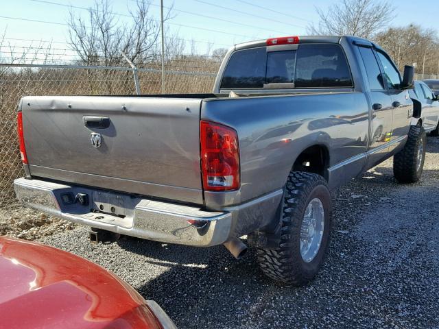 3D7LR38C65G829330 - 2005 DODGE RAM 3500 S GRAY photo 4