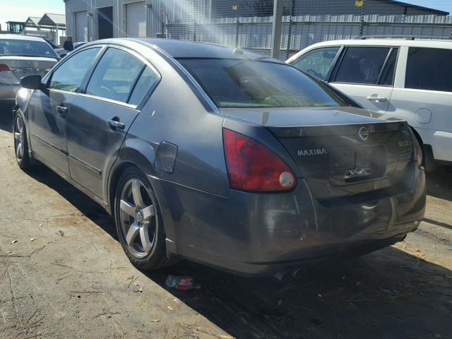 1N4BA41E95C843827 - 2005 NISSAN MAXIMA SE GRAY photo 3