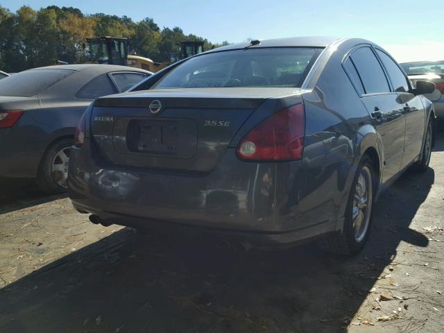 1N4BA41E95C843827 - 2005 NISSAN MAXIMA SE GRAY photo 4