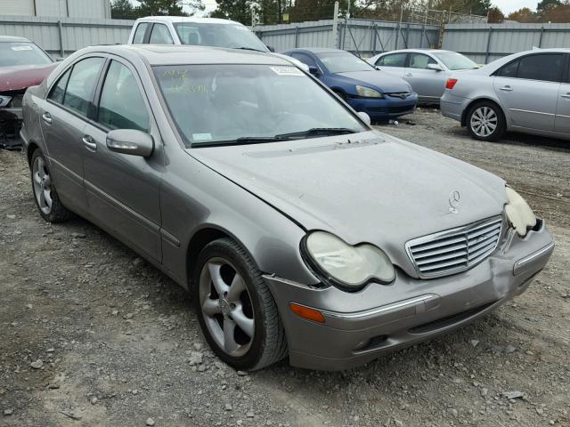 WDBRF61J74E018986 - 2004 MERCEDES-BENZ C 240 TAN photo 1