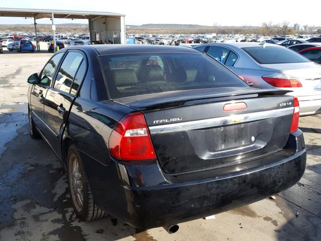1G1ZU53896F232458 - 2006 CHEVROLET MALIBU LTZ შავი ფოტო 3