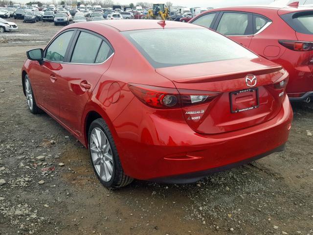 3MZBN1W32HM139232 - 2017 MAZDA 3 GRAND TO RED photo 3