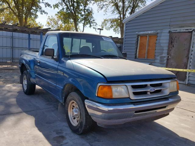1FTCR10A2VPA99923 - 1997 FORD RANGER TURQUOISE photo 1