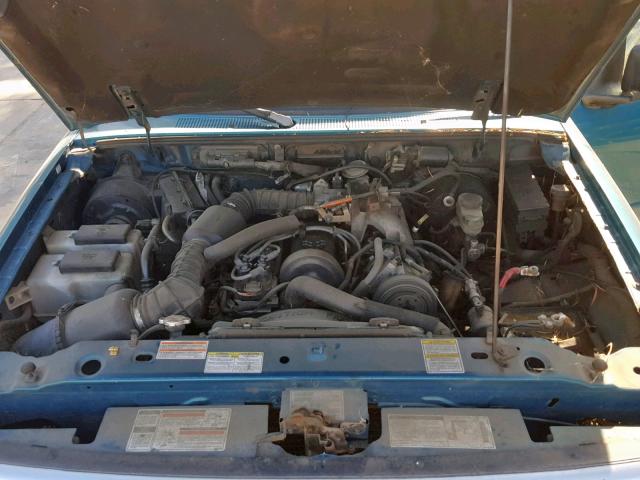 1FTCR10A2VPA99923 - 1997 FORD RANGER TURQUOISE photo 7