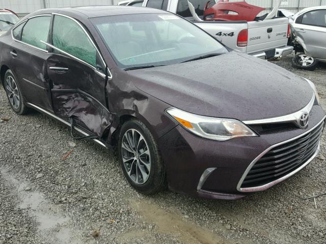 4T1BK1EB2GU237378 - 2016 TOYOTA AVALON XLE PURPLE photo 9