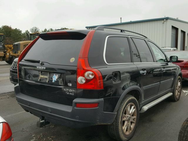 YV1CZ91H941096507 - 2004 VOLVO XC90 T6 BLACK photo 4