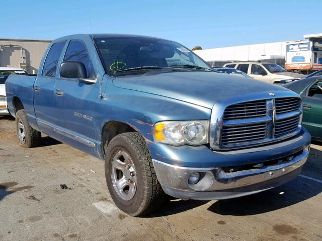 1D7HA18N55S174170 - 2005 DODGE RAM 1500 S BLUE photo 1