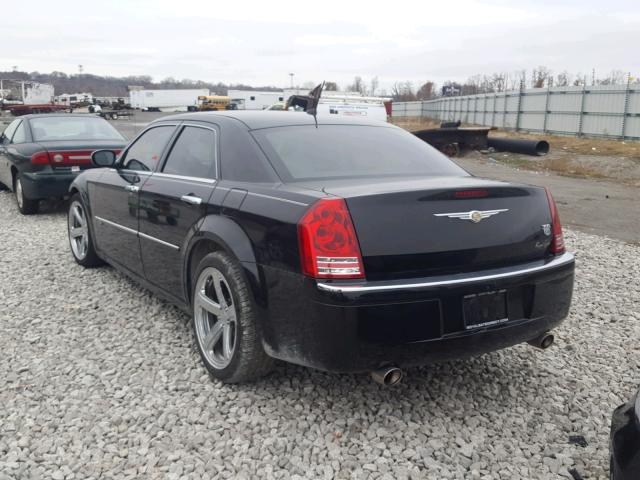 2C3KA63H68H166030 - 2008 CHRYSLER 300C BLACK photo 3