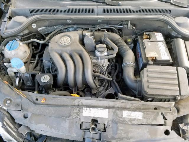 3VW2K7AJ5DM391665 - 2013 VOLKSWAGEN JETTA BASE 黑色 照片 7