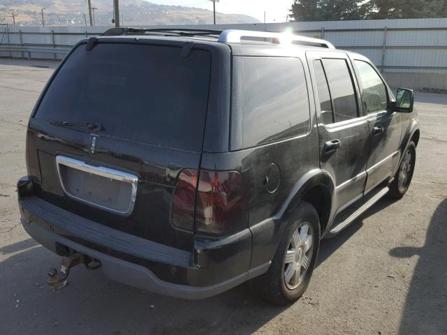 5LMEU68H03ZJ38315 - 2003 LINCOLN AVIATOR 黑色 照片 4