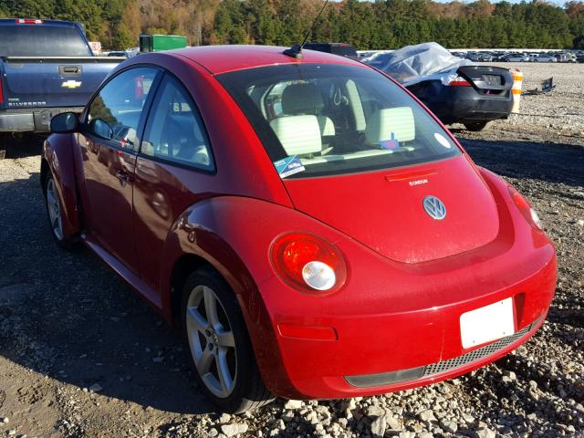 3VWRG3AG2AM018902 - 2010 VOLKSWAGEN NEW BEETLE RED photo 3