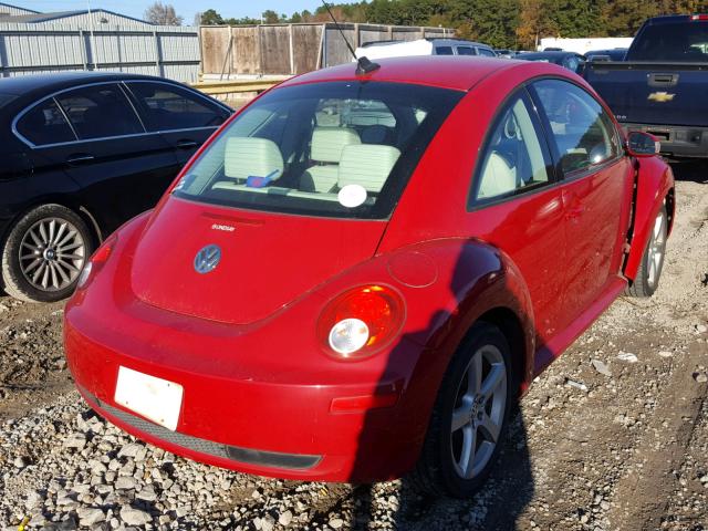 3VWRG3AG2AM018902 - 2010 VOLKSWAGEN NEW BEETLE RED photo 4