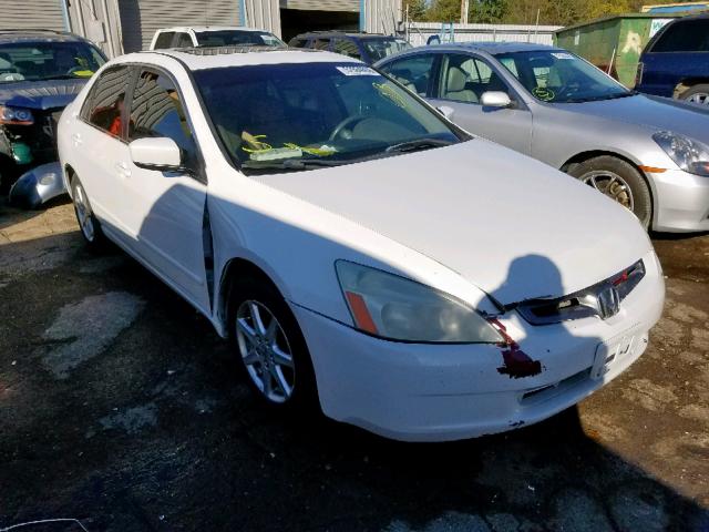 1HGCM66573A099150 - 2003 HONDA ACCORD EX WHITE photo 1