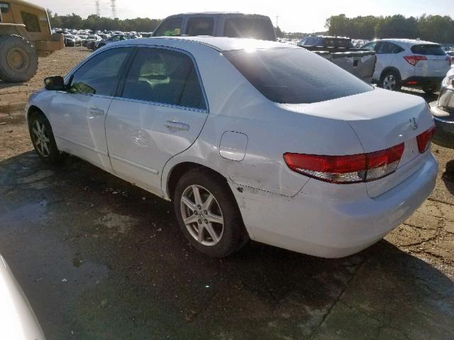 1HGCM66573A099150 - 2003 HONDA ACCORD EX WHITE photo 3