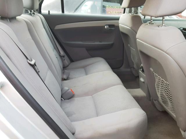 1G1ZB5EB6AF300562 - 2010 CHEVROLET MALIBU LS 银色 照片 6