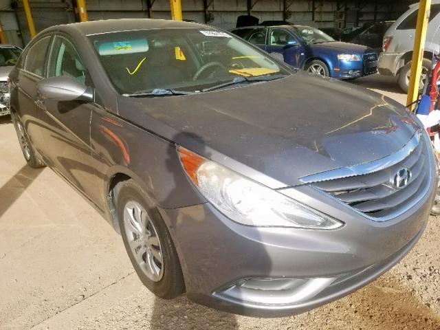 5NPEB4AC4BH050888 - 2011 HYUNDAI SONATA GLS GRAY photo 1