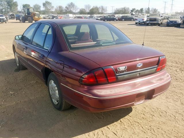 2G1WL52M0W9107247 - 1998 CHEVROLET LUMINA BAS RED photo 3