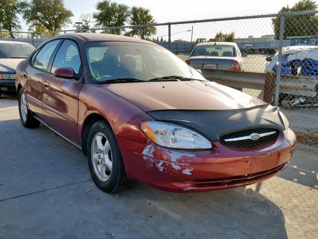 1FAFP55U33G262014 - 2003 FORD TAURUS SES RED photo 1