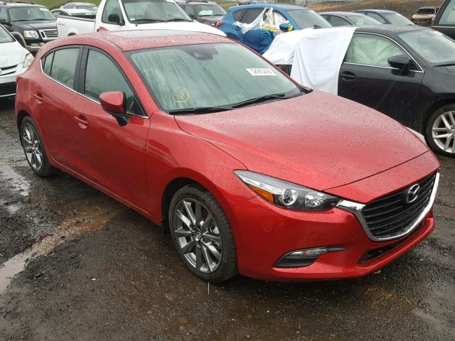 3MZBN1L3XJM213670 - 2018 MAZDA 3 TOURING RED photo 1