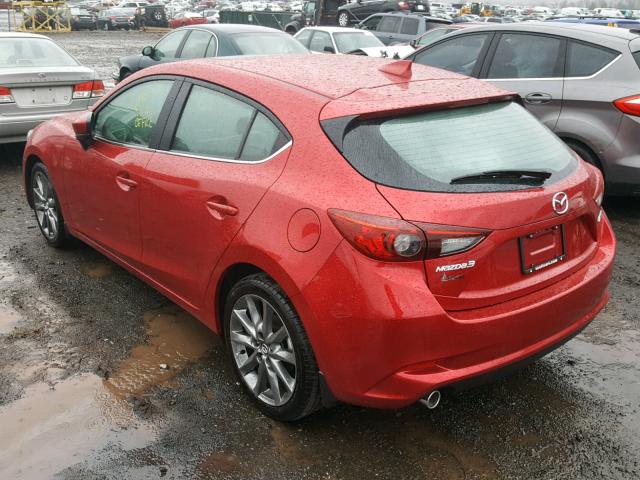 3MZBN1L3XJM213670 - 2018 MAZDA 3 TOURING RED photo 3