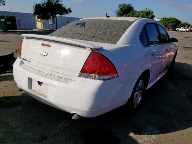 2G1WC5E3XD1147348 - 2013 CHEVROLET IMPALA LTZ WHITE photo 4