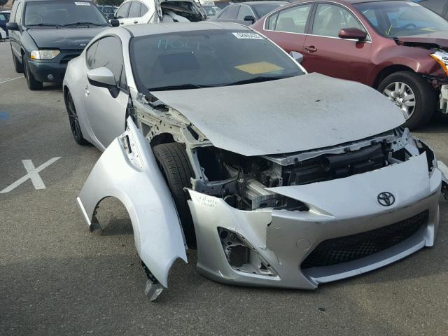 JF1ZNAA17D1700206 - 2013 TOYOTA SCION FR-S SILVER photo 1