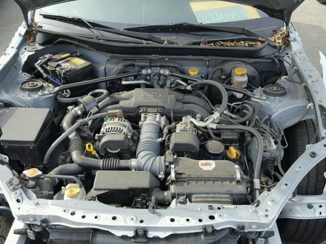 JF1ZNAA17D1700206 - 2013 TOYOTA SCION FR-S SILVER photo 7