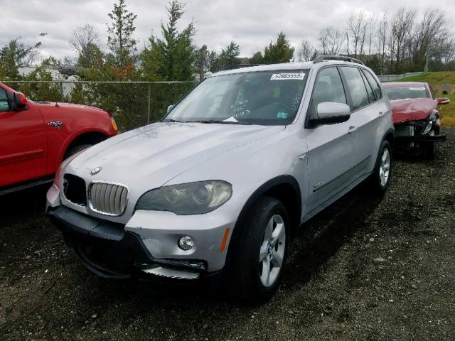 5UXFF03569LJ95385 - 2009 BMW X5 XDRIVE3 SILVER photo 2