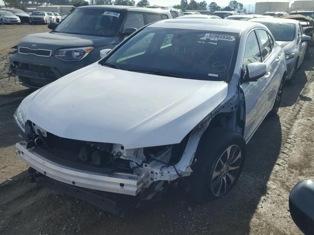 19UUB1F39HA007927 - 2017 ACURA TLX WHITE photo 2