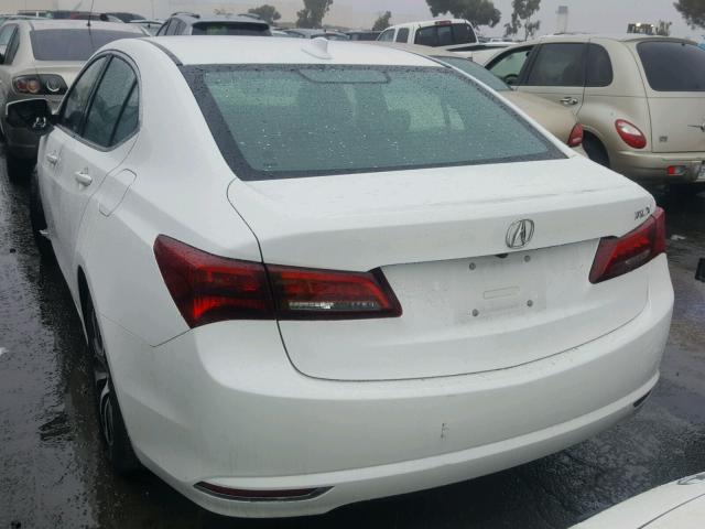 19UUB1F39HA007927 - 2017 ACURA TLX WHITE photo 3