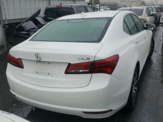 19UUB1F39HA007927 - 2017 ACURA TLX WHITE photo 4