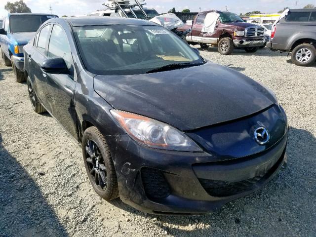 JM1BL1TF1D1777177 - 2013 MAZDA 3 I BLACK photo 1