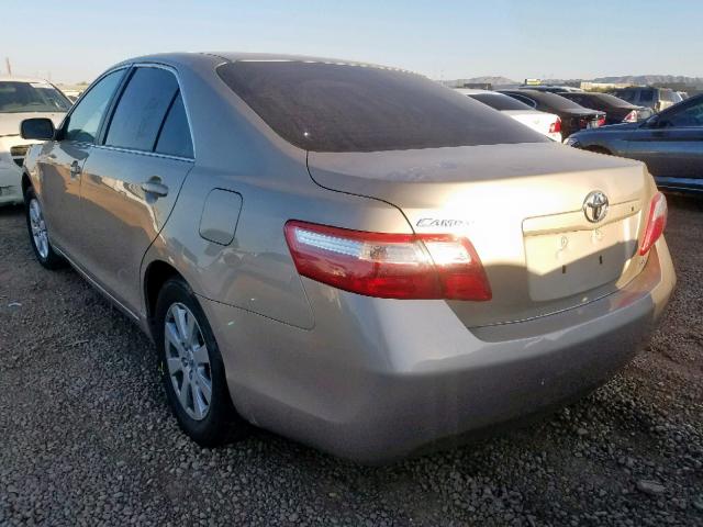 4T1BE46K69U833796 - 2009 TOYOTA CAMRY BASE GOLD photo 3