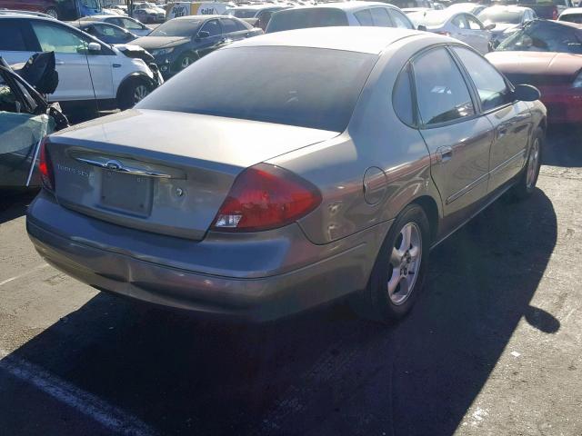 1FAFP55U33G238733 - 2003 FORD TAURUS SES GRAY photo 4