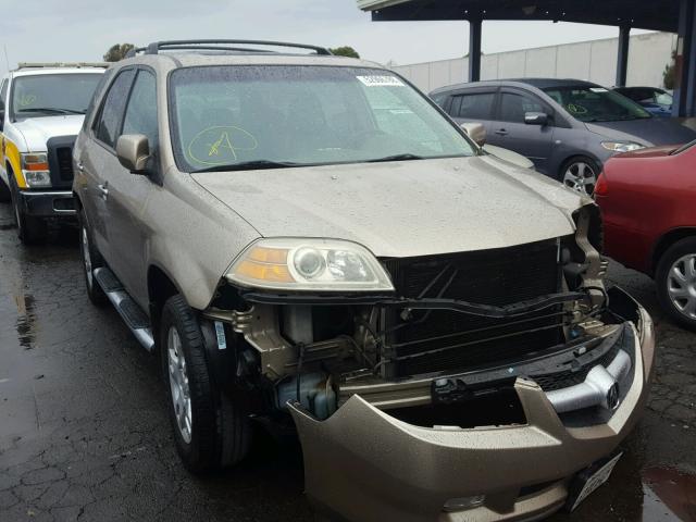 2HNYD18835H519760 - 2005 ACURA MDX TOURIN GOLD photo 1