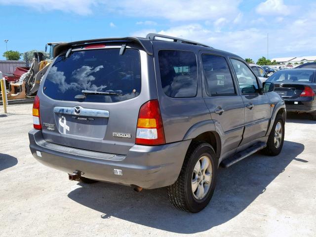 4F2CZ06193KM00375 - 2003 MAZDA TRIBUTE ES 灰色 照片 4