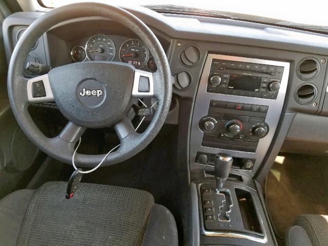 1J8HH48K68C167507 - 2008 JEEP COMMANDER Qara foto 9