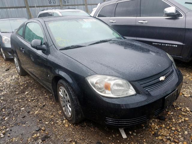 1G1AT18H597119610 - 2009 CHEVROLET COBALT LT BLACK photo 1