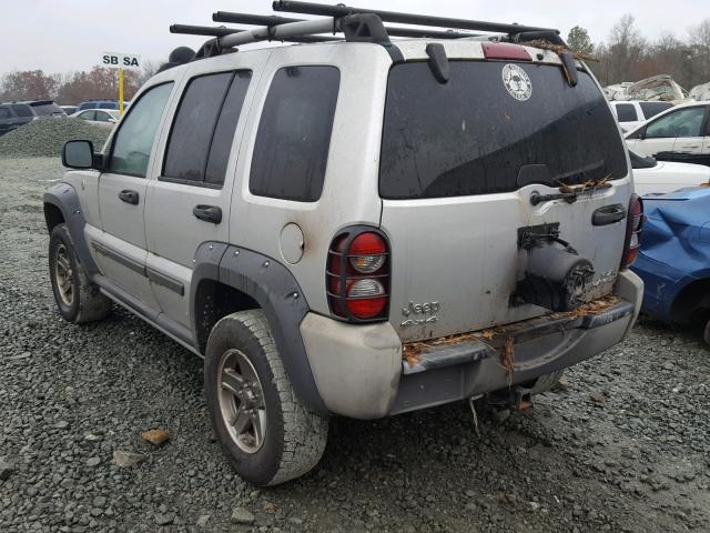 1J4GL38K25W575602 - 2005 JEEP LIBERTY RE SILVER photo 3