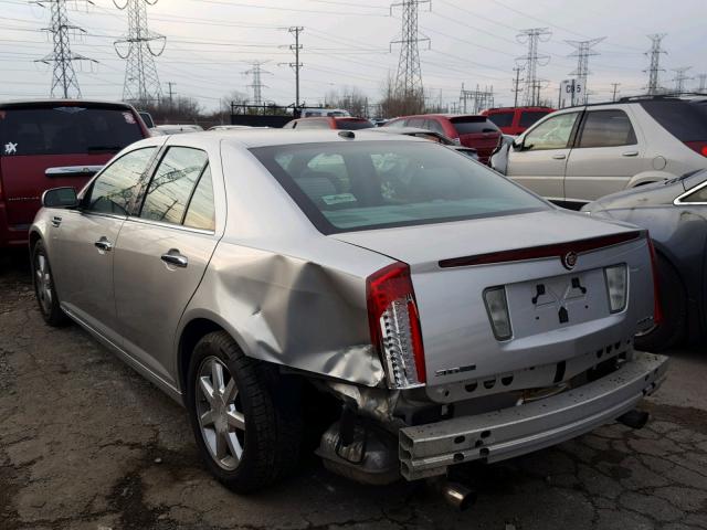 1G6DD67V480160780 - 2008 CADILLAC STS GRAY photo 3