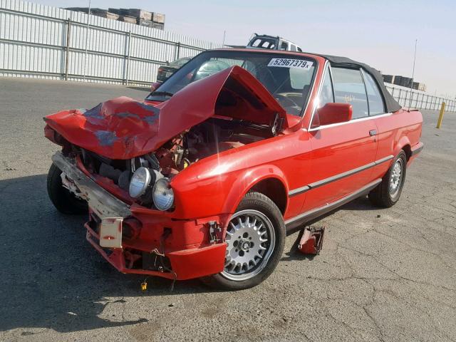 WBABA7312NEJ14026 - 1992 BMW 318 I RED photo 2