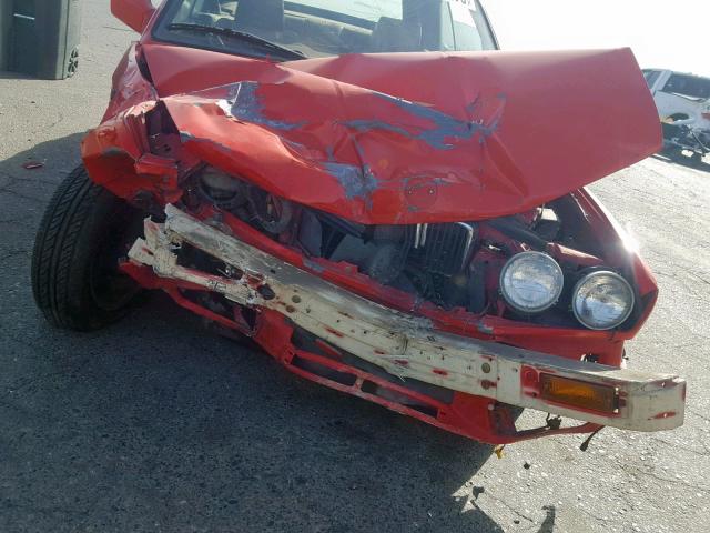 WBABA7312NEJ14026 - 1992 BMW 318 I RED photo 7