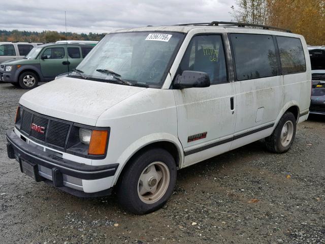 1GKEL19WXPB521840 - 1993 GMC SAFARI XT WHITE photo 2