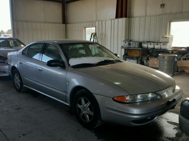 1G3NL52F94C195967 - 2004 OLDSMOBILE ALERO GL SILVER photo 1