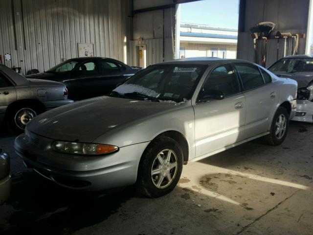 1G3NL52F94C195967 - 2004 OLDSMOBILE ALERO GL SILVER photo 2