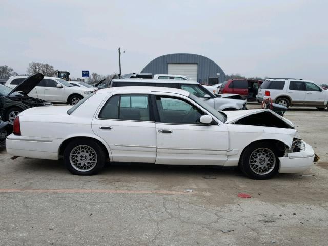 2MEFM74W5WX604366 - 1998 MERCURY GRAND MARQ WHITE photo 9