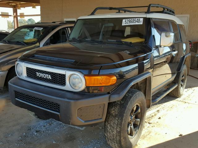 JTEBU11F770084782 - 2007 TOYOTA FJ CRUISER BLACK photo 2