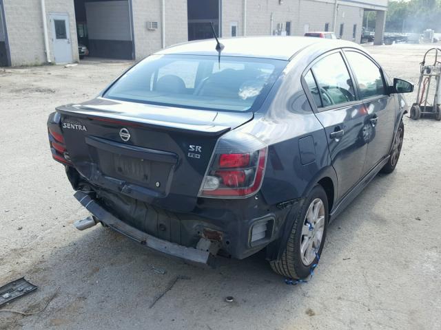 3N1AB61E09L697541 - 2009 NISSAN SENTRA 2.0 GRAY photo 4