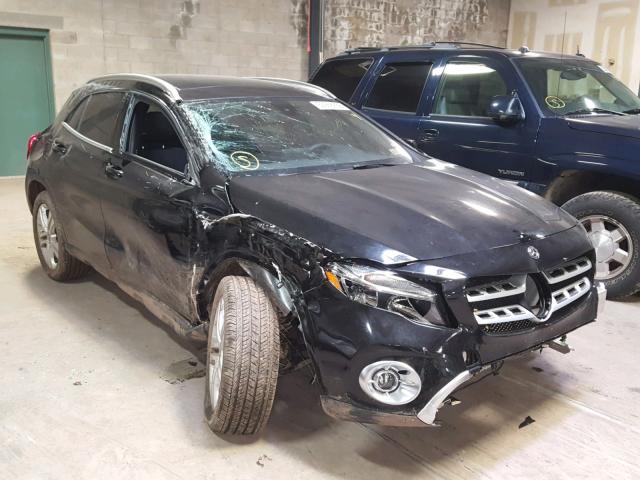 WDCTG4GB5KJ548431 - 2019 MERCEDES-BENZ GLA 250 4M BLACK photo 1